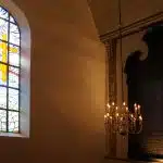 gebouw oostgevel van binnen